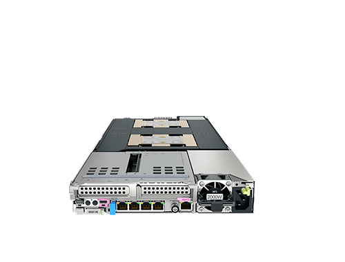 超聚变 FusionServer XH321 V6 1U半宽双路服务器节点 产品图