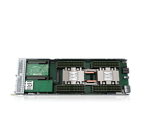 超聚变FusionServer XH321 V5 1U半宽双路服务器节点 产品图
