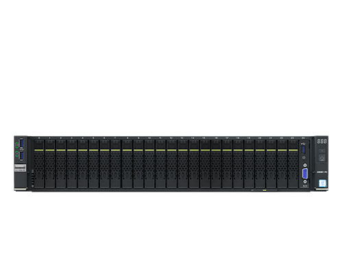 超聚变2488H V5机架式服务器 24盘位主机 产品图