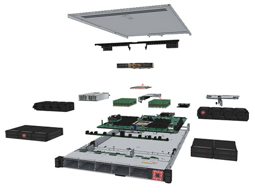 四川超聚变服务器总代理 FusionServer1158H V7服务器 产品图